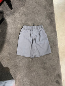 Boys Grey Elastic Waist Shorts